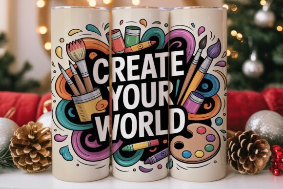 Create Your World 20oz Tumbler Wrap Graphics Review