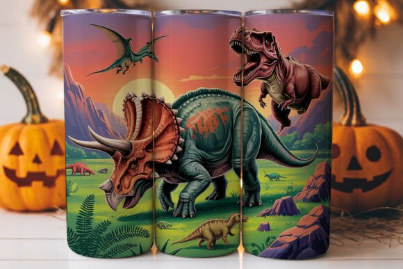 Dinosaur World 20oz Tumbler Wrap