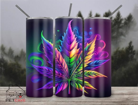 Glass Weed Trippy World 20oz Tumbler 2: Designer Review