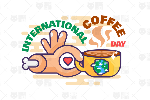 International Coffee Day Illustration Review