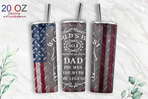 WORLD S BEST DAD Tumbler: Graphics & Print Templates